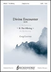 Divine Encounter: II. The Offering SATB choral sheet music cover